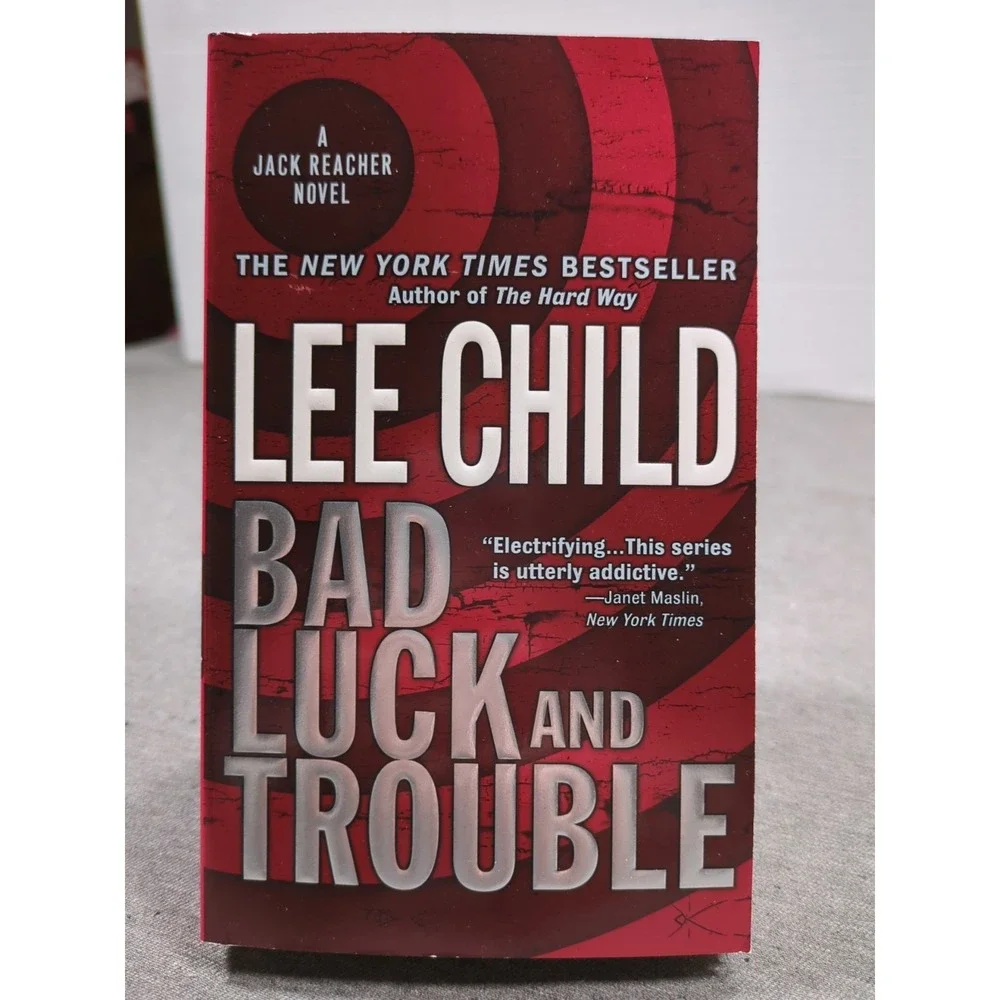 Lee Child Jack Reacher (Novels 11 & 17) Bad Luck‎ & Trouble. A Wanted Man. PBs